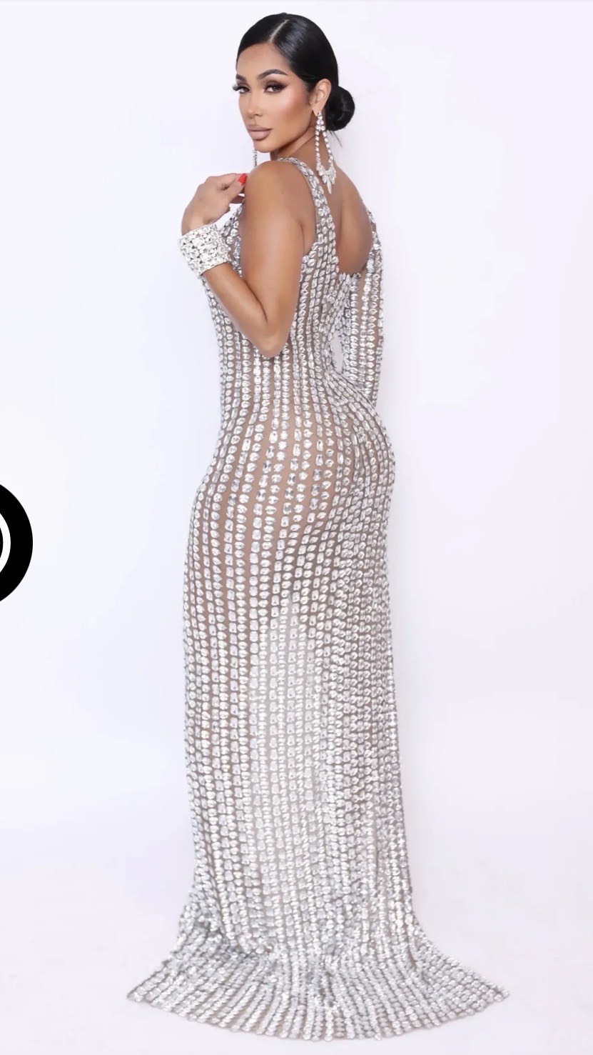 Crystal majesty jurk - Afbeelding 2